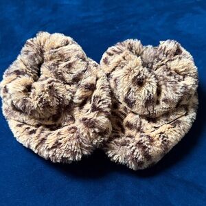 Cozy Brown Furry slippers - baby